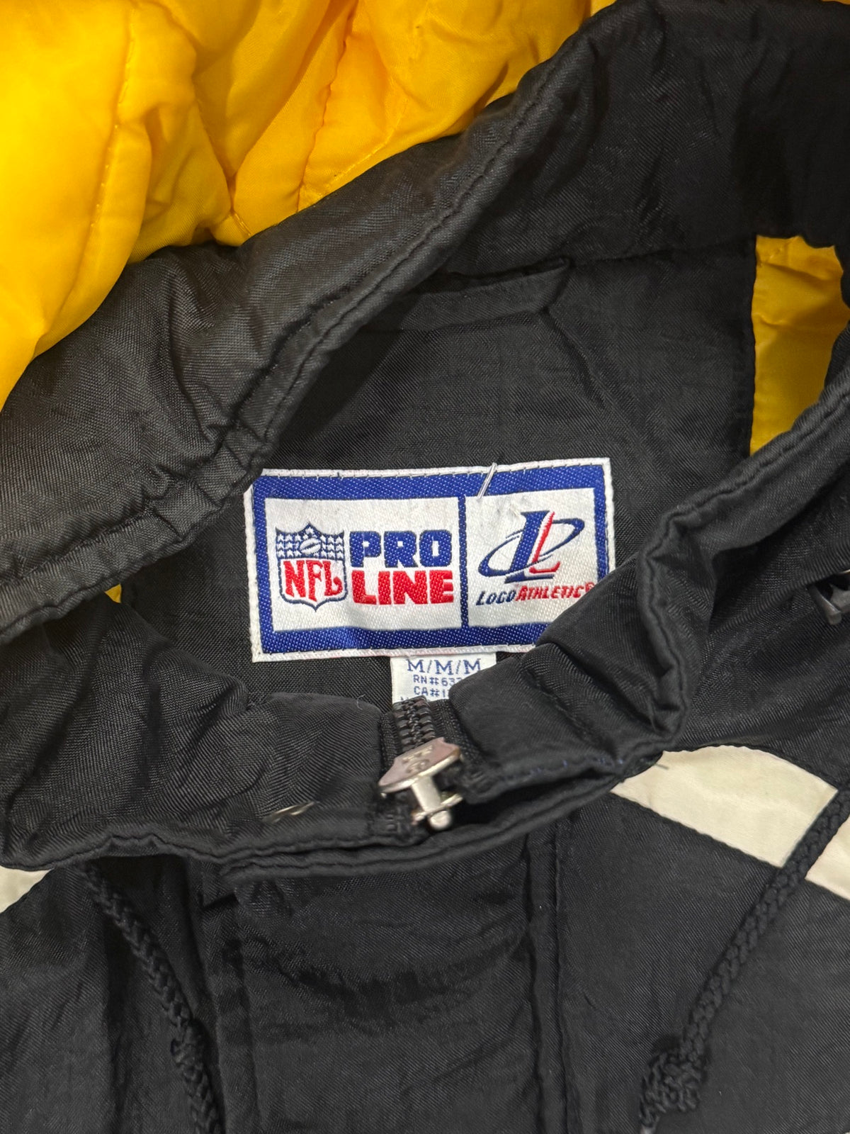 Logo Athletic Pittsburgh Steelers Pro Line NFL Puffer Jacket - L