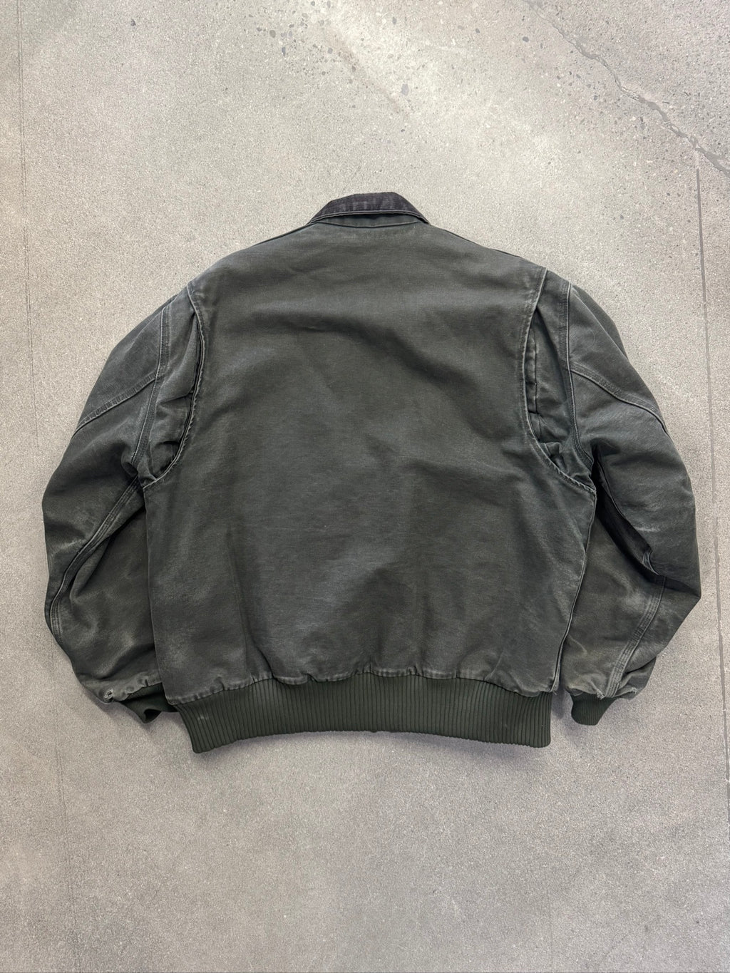 Faded Carhartt MOS Cargo Bomber Work Jacket - XL