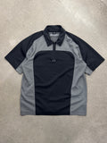 Oakley Two-Tone O-Sync Tech Zip Polo Shirt - L