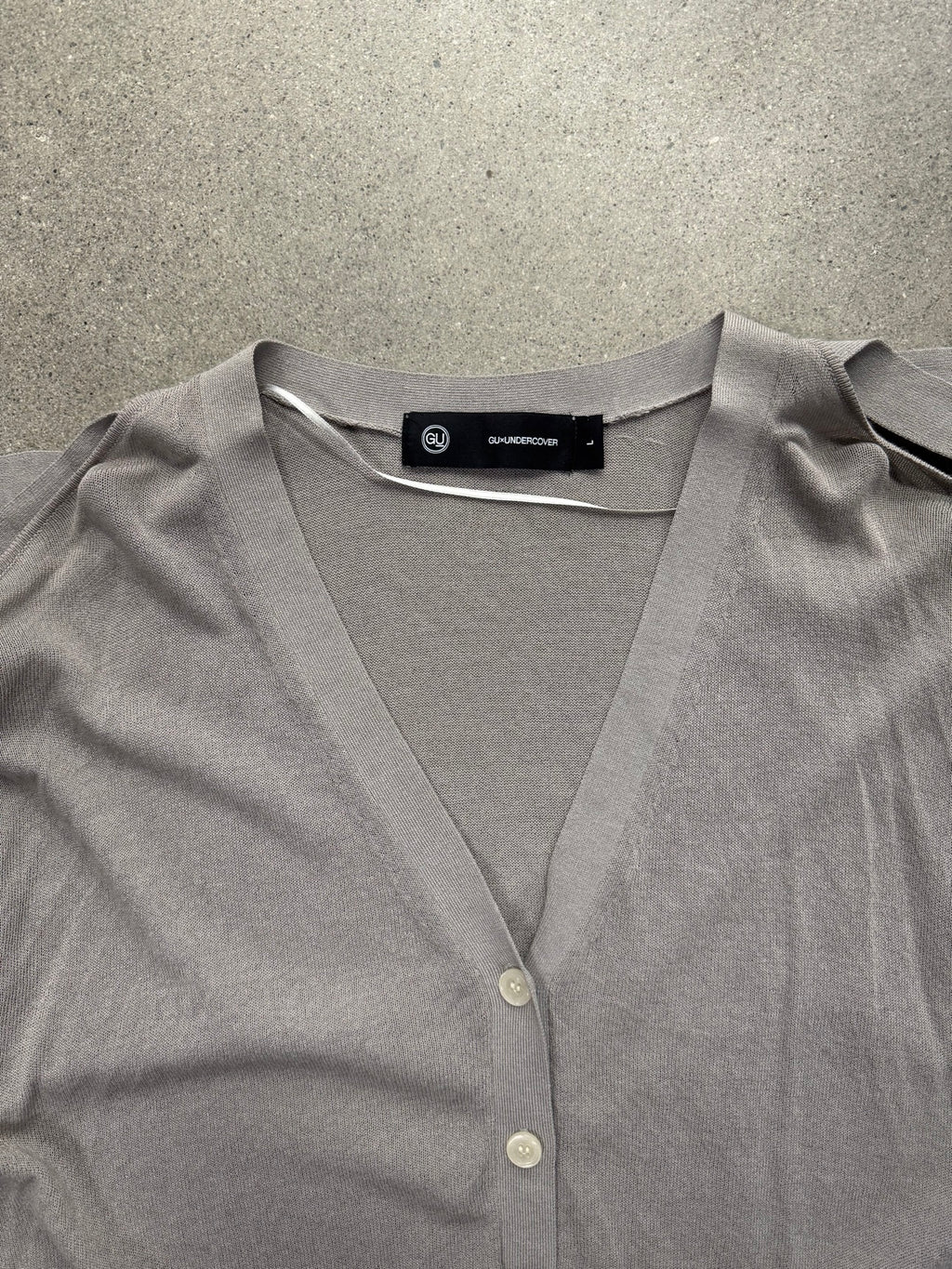 GU x Undercover Knit Cardigan Sweater - L