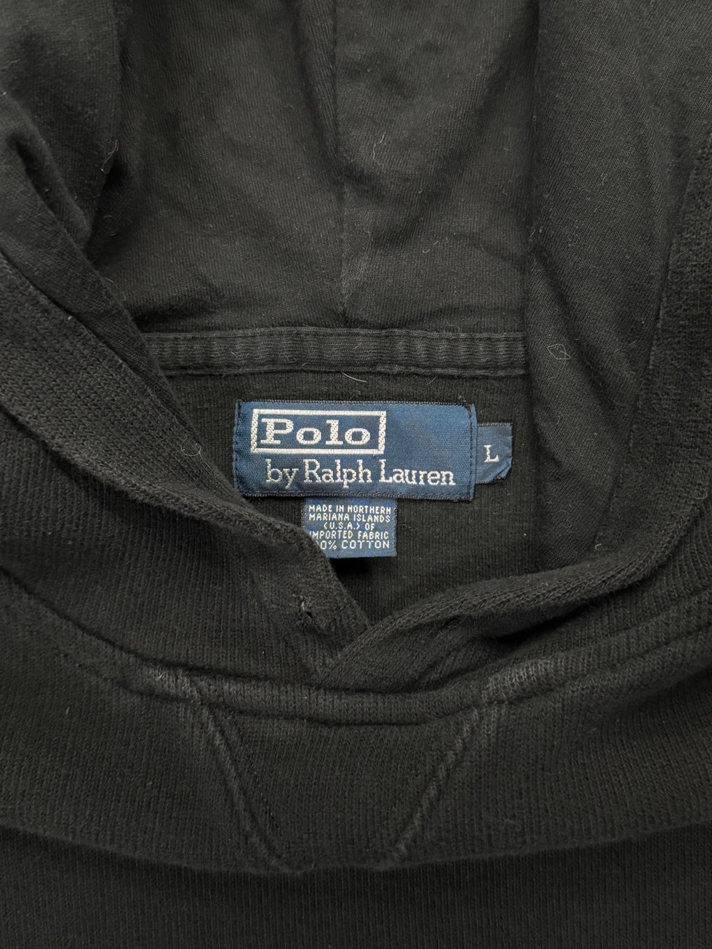 Polo By Ralph Lauren Interlock Knit Pullover Hoodie - L