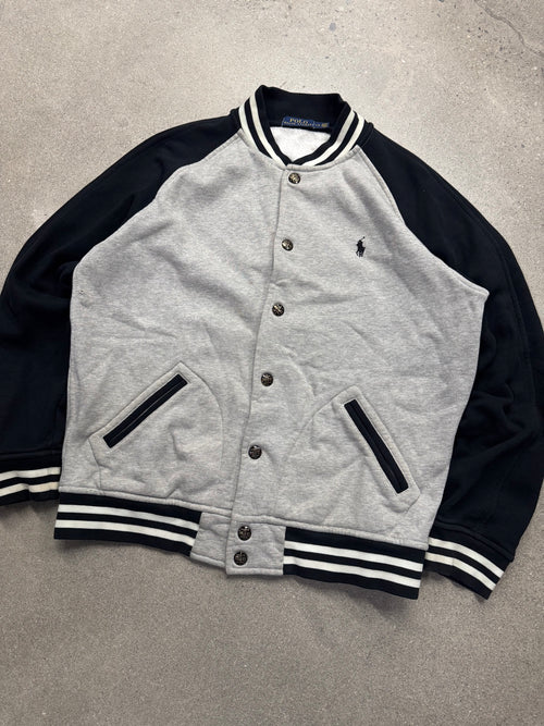 Polo Ralph Lauren Fleece Baseball Varsity Jacket - L