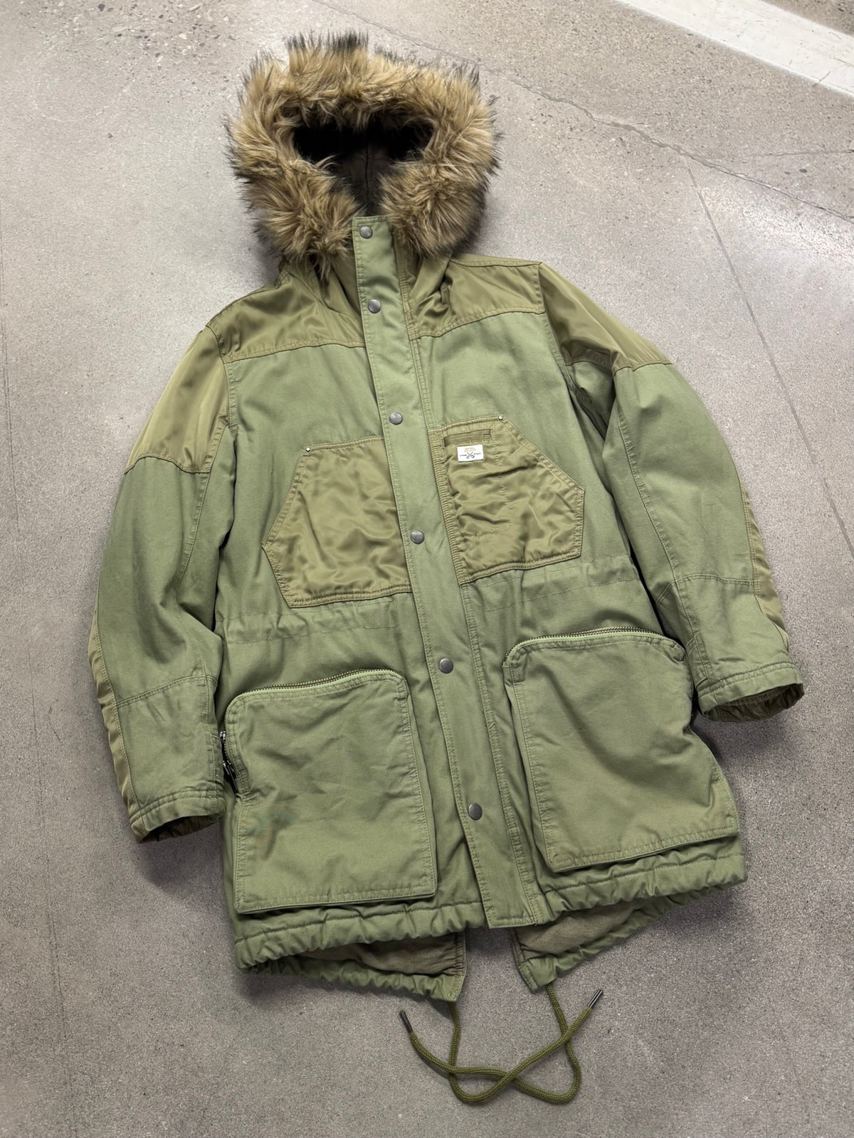 Diesel Military Parka Jacket - M