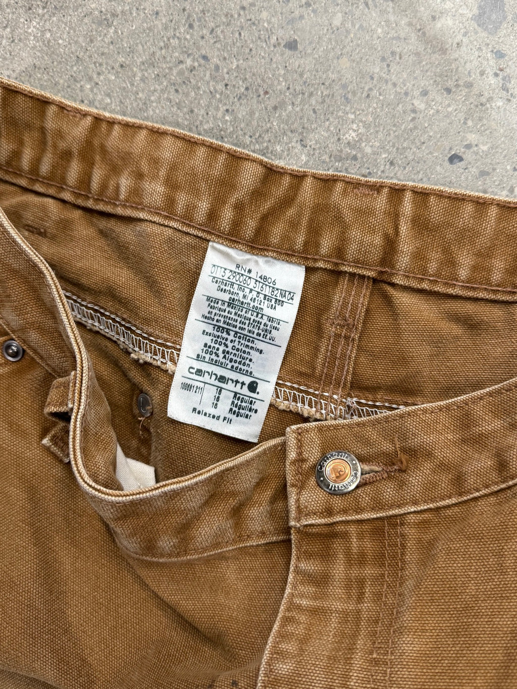 Carhartt Double Knee Work Pants - 37"