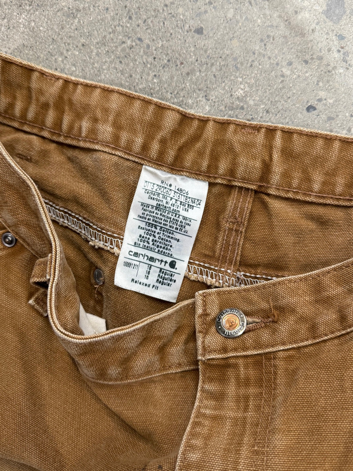 Carhartt Double Knee Work Pants - 37"