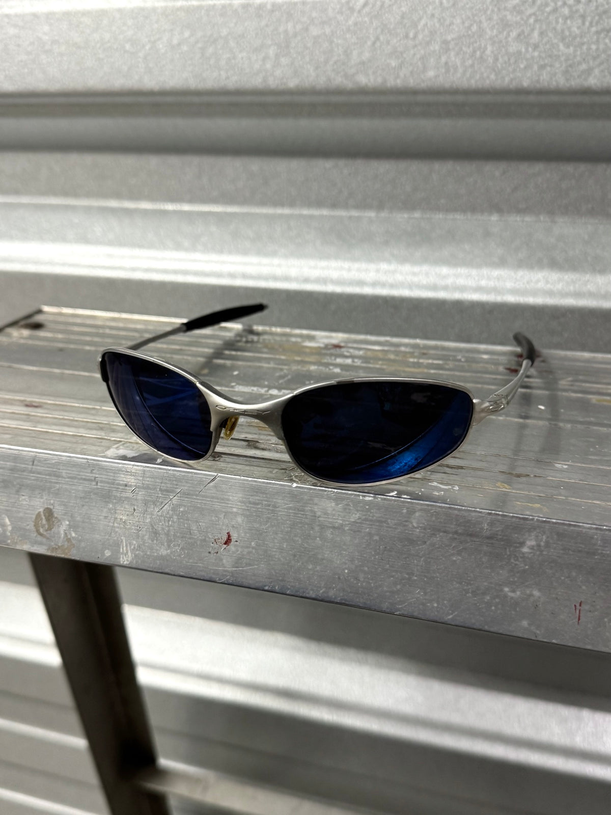 Oakley A Wire Gen 1.0 Ice Iridium Sunglasses