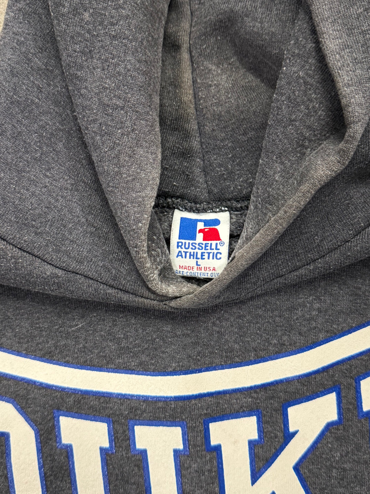 Russell Athletic Duke University Blue Devils Pullover Hoodie - L