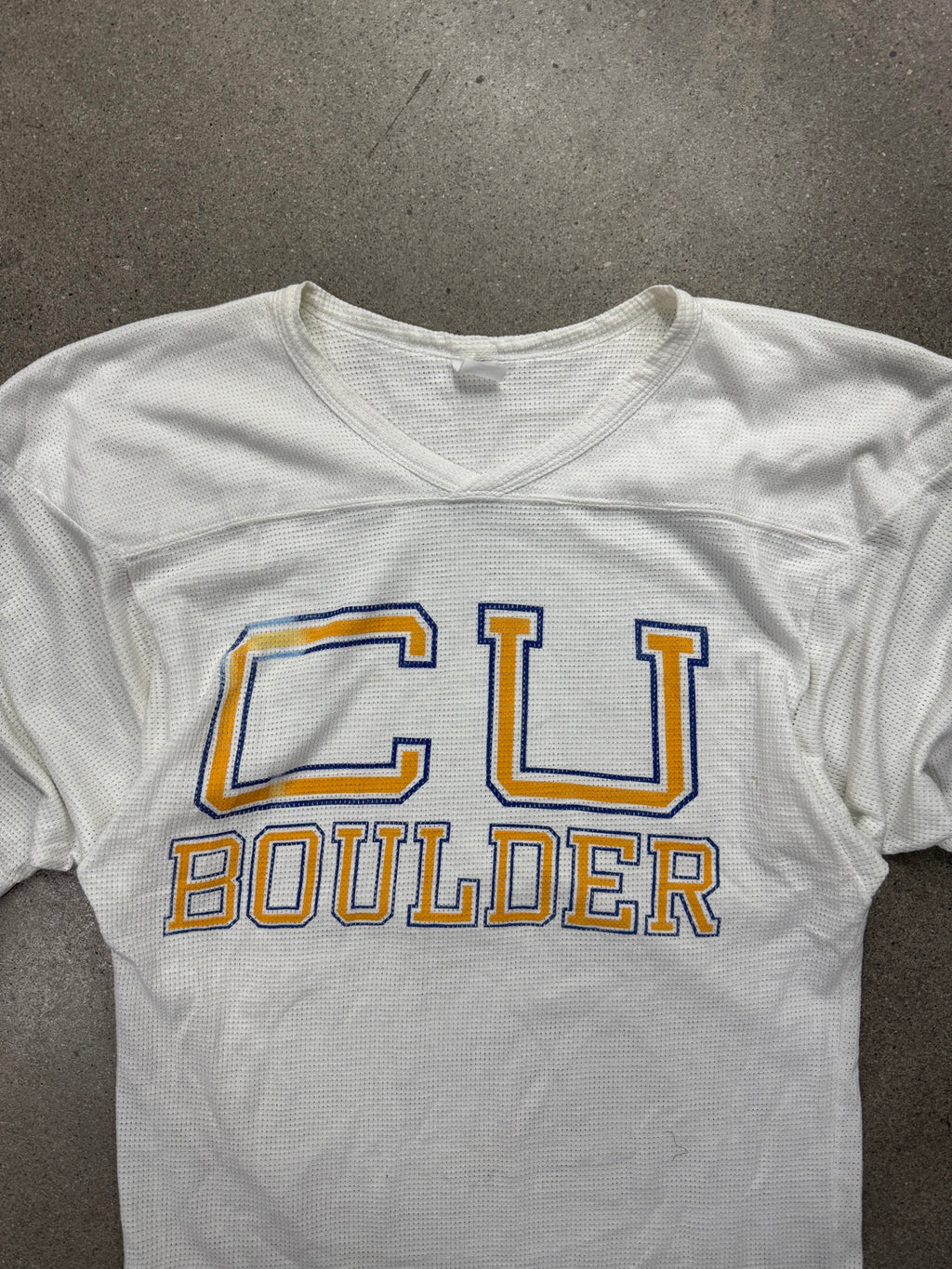 University of Colorado Boulder Football Jersey Shirt - L