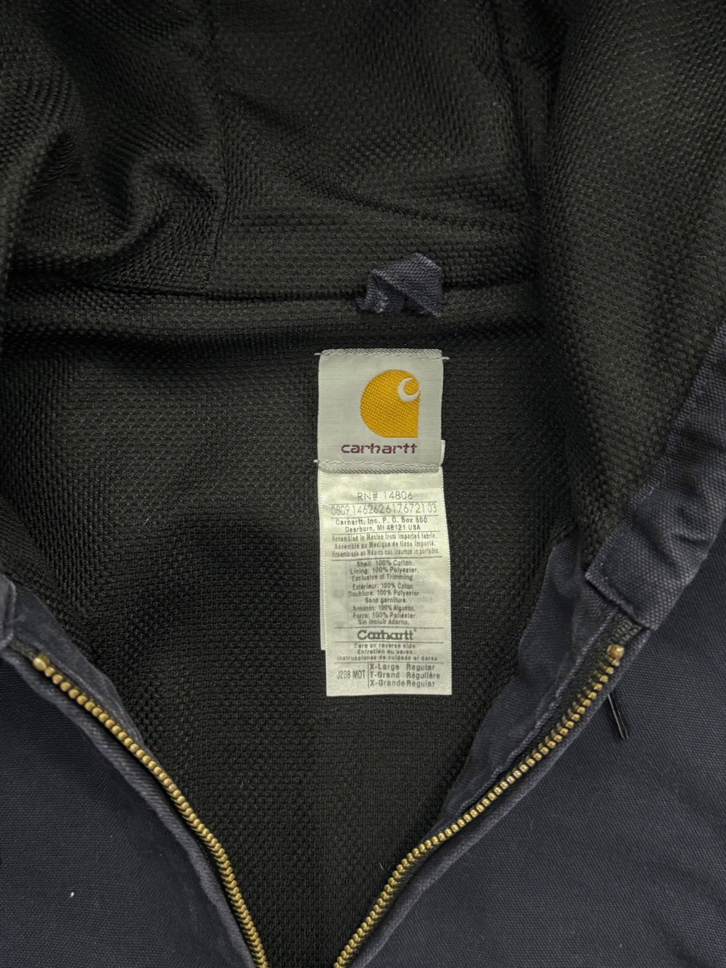 Carhartt Hooded Work Jacket - XL