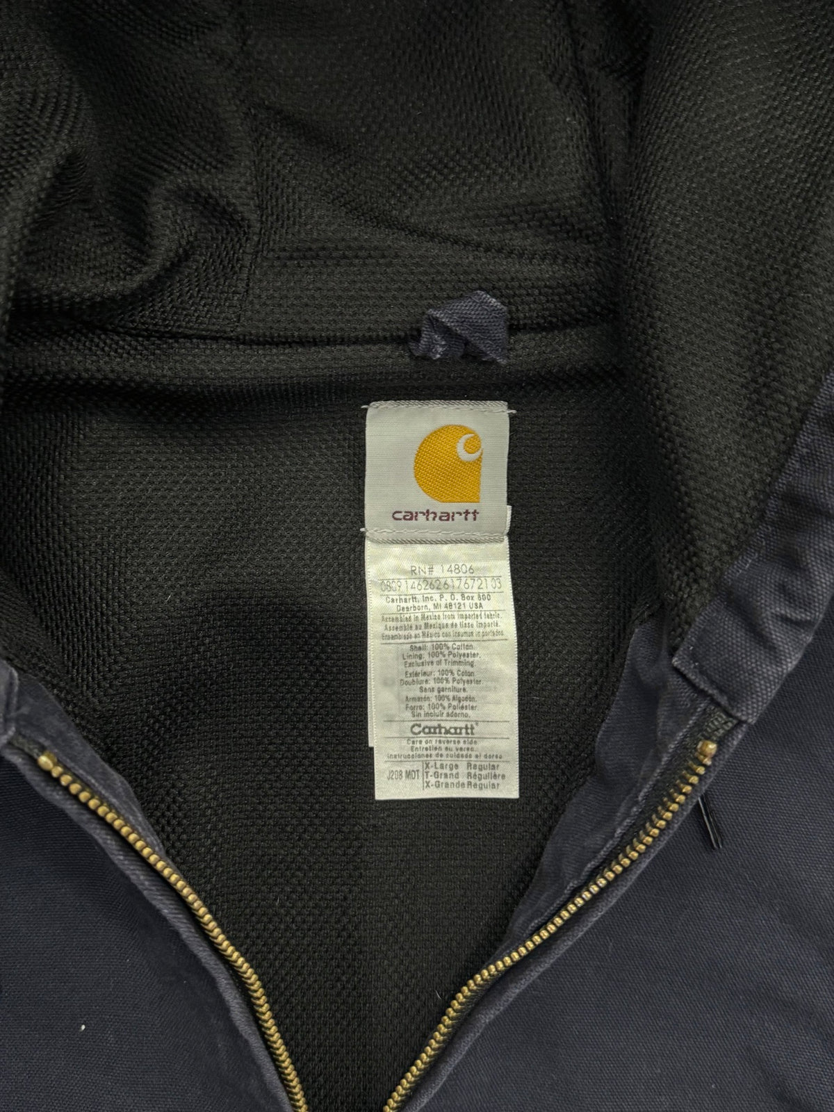 Carhartt Hooded Work Jacket - XL