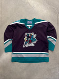 1997 London Knights OHL Spider Knight Bauer Hockey Jersey - XL
