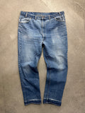 Faded Levi's 619 Orange Tab Jeans - 40"