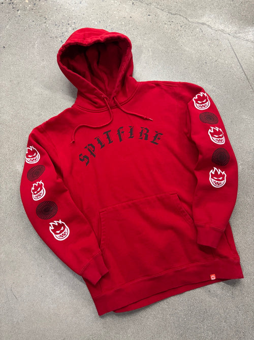 Spitfire Old English Pullover Hoodie - M