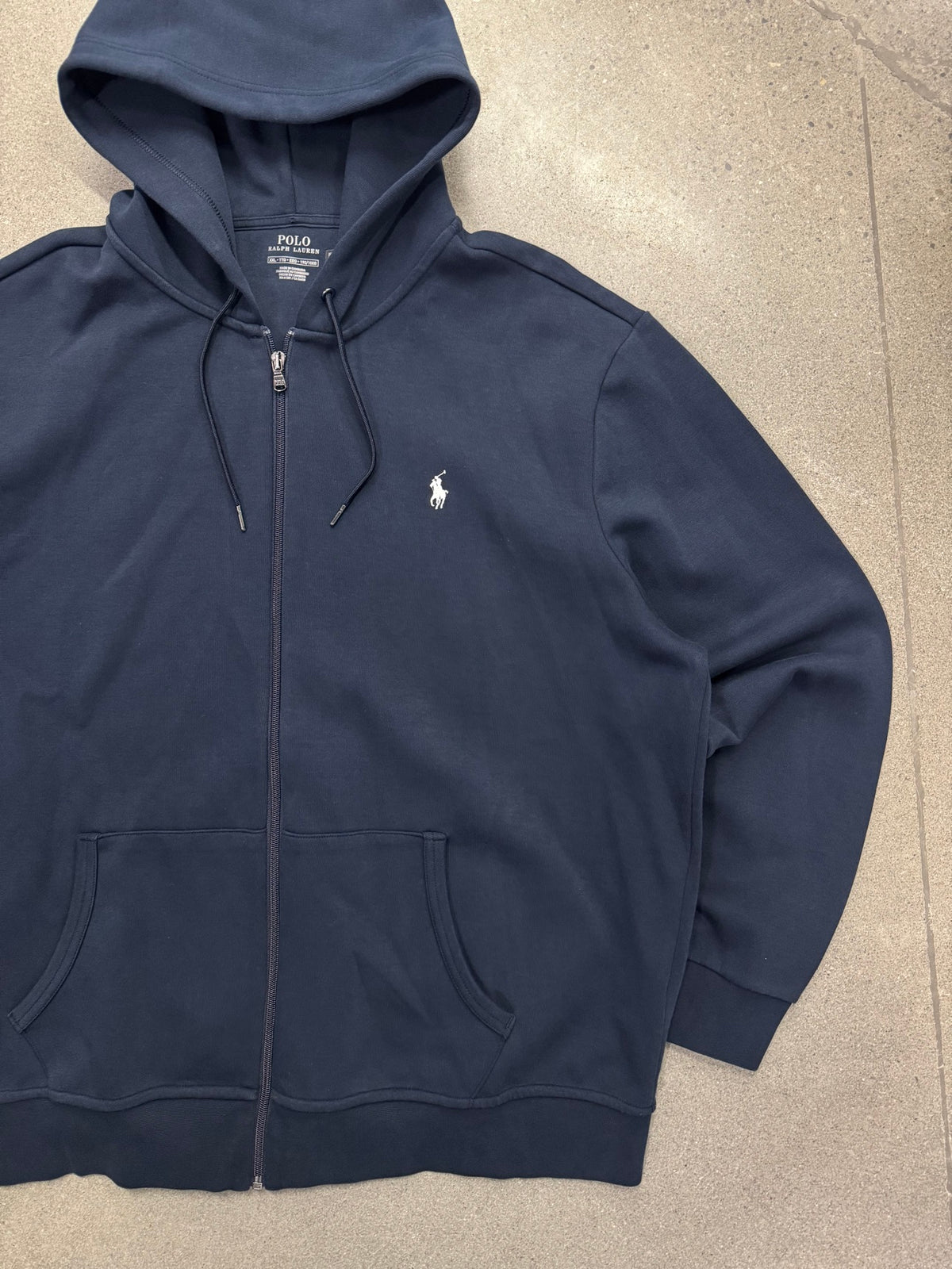 Polo Ralph Lauren Double-Knit Full-Zip Hoodie - XXL