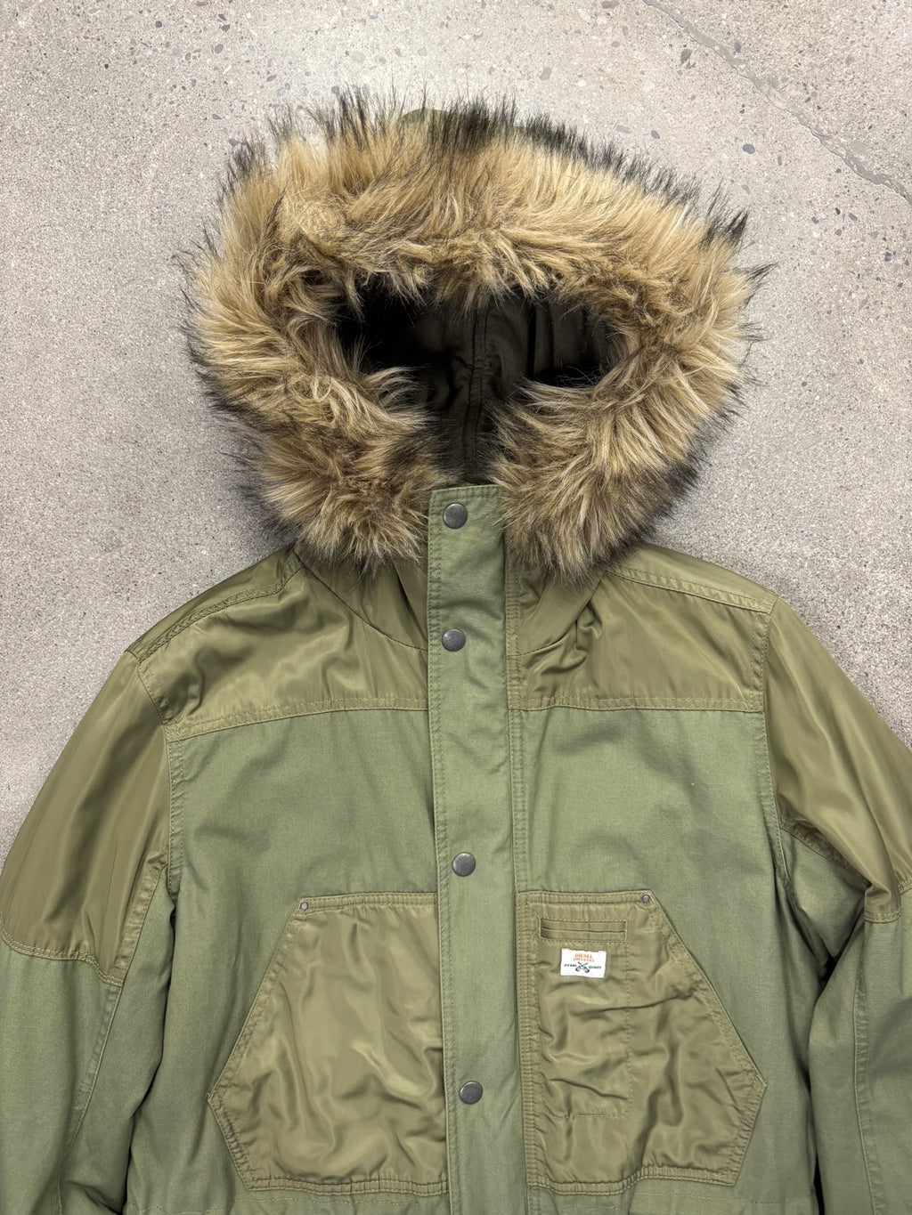 Diesel Military Parka Jacket - M