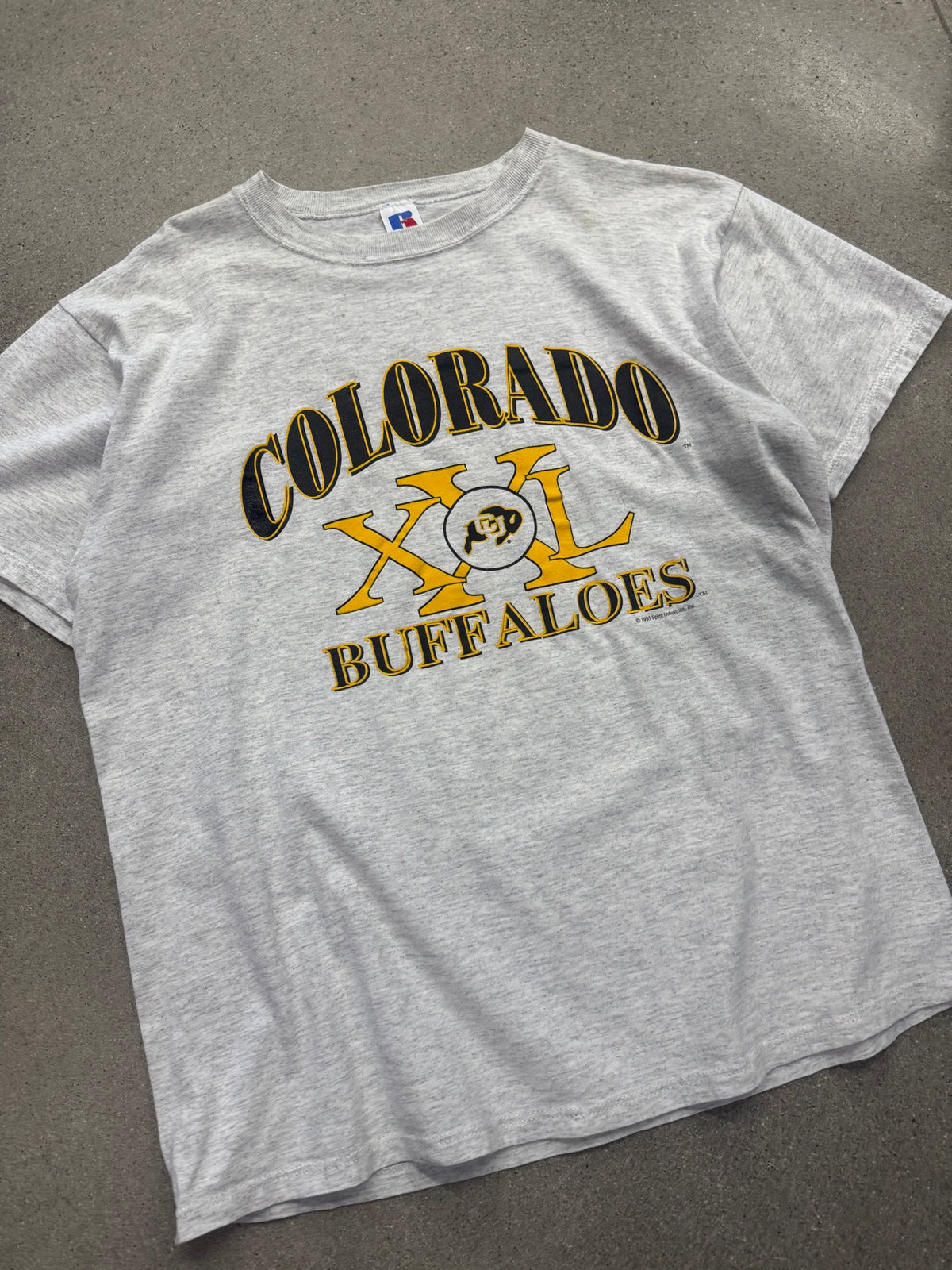 1993 Russell Athletic University Of Colorado Buffaloes T-Shirt - L