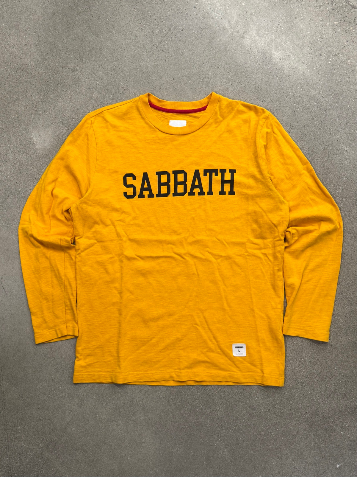 Supreme Sabbath Long Sleeve Shirt - L