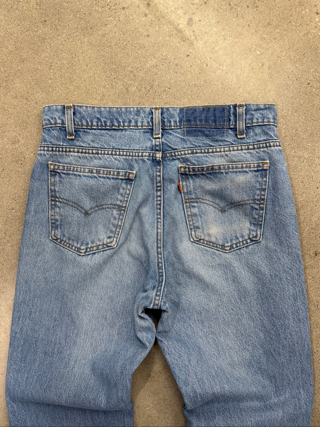 Faded Levi's Orange Tab Jeans - 32"