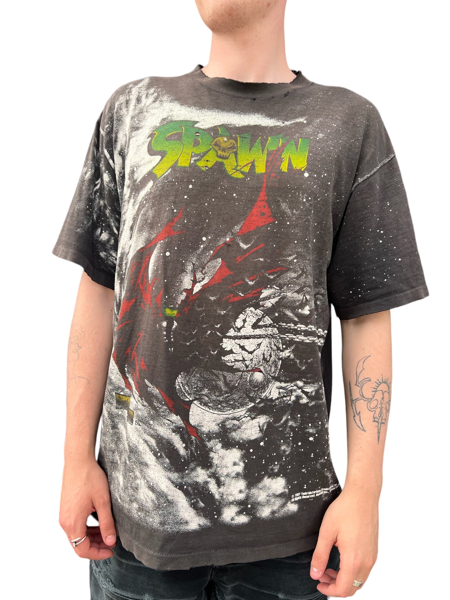 1997 Spawn AOP T-shirt - XL