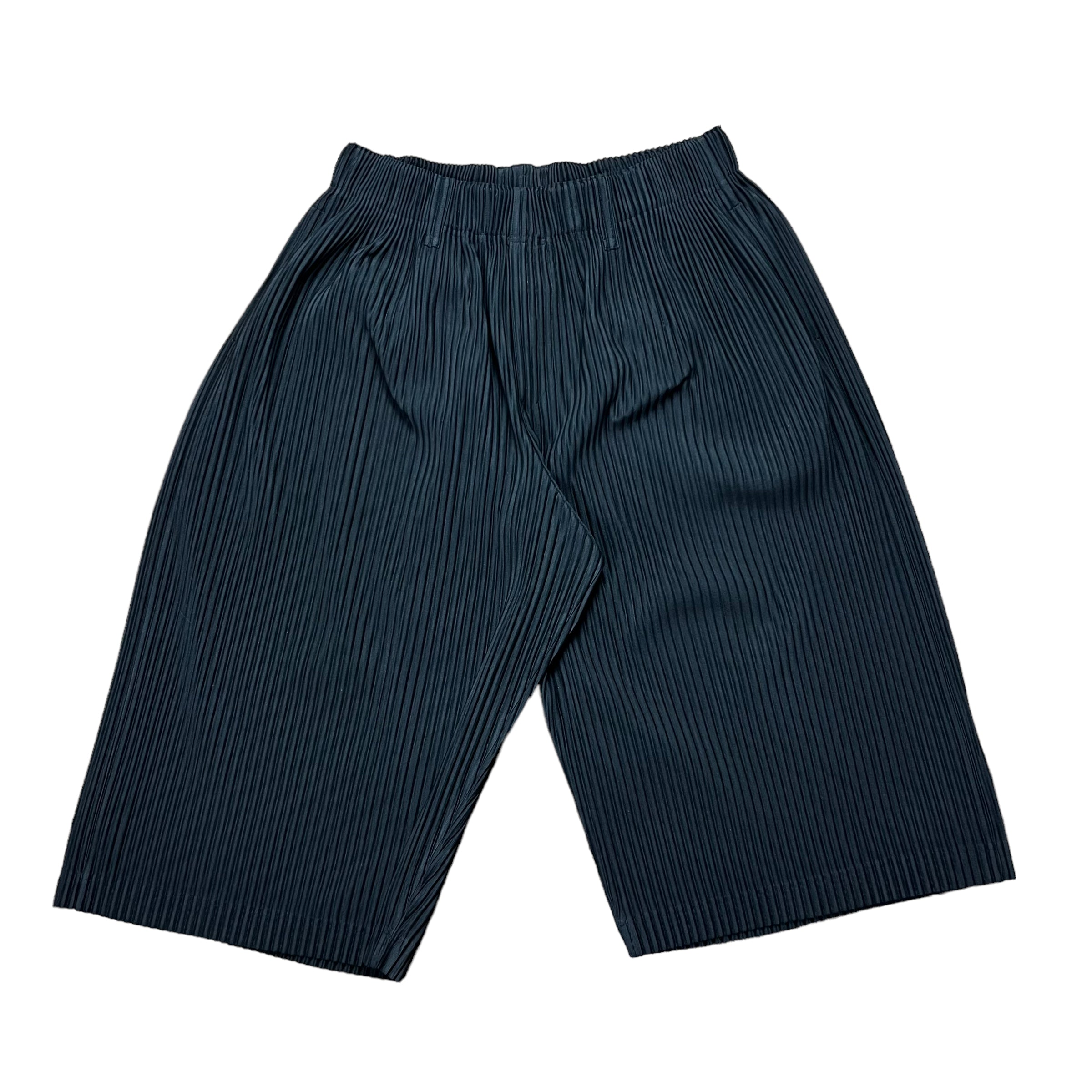 HOMME PLISSÉ ISSEY MIYAKE 23ss vase Homme Plissé Issey Miyake Black Vase Shorts - L – AWOL