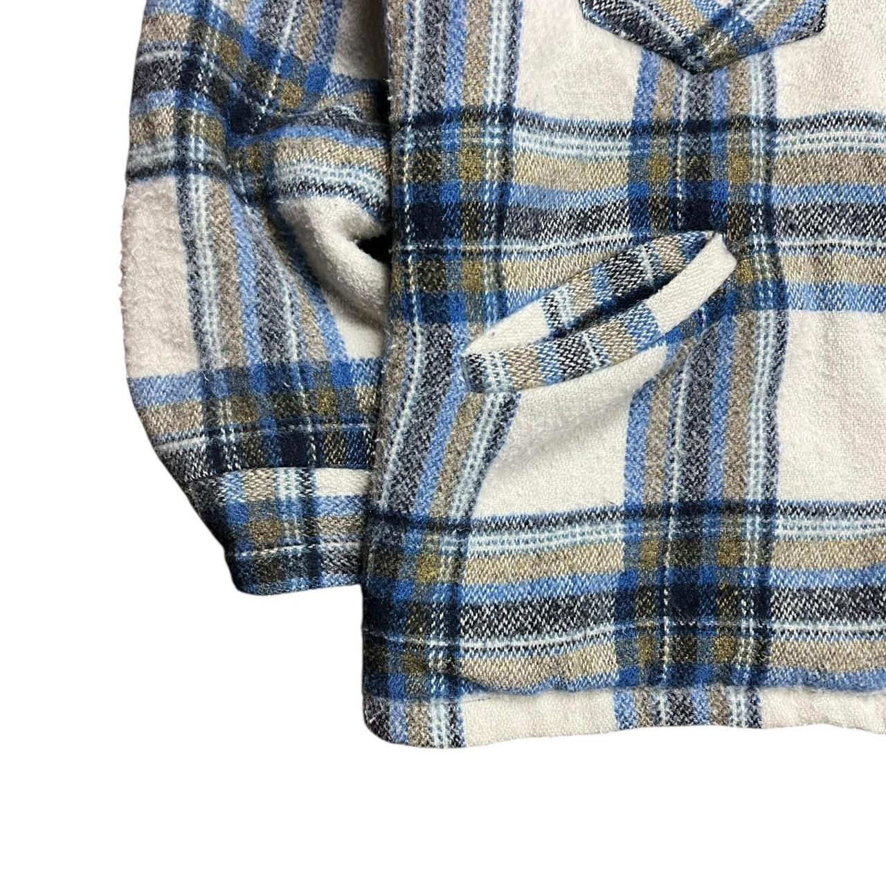 1970s MWG Western's Best Lined Wool Plaid Zip-up Jacket - XL