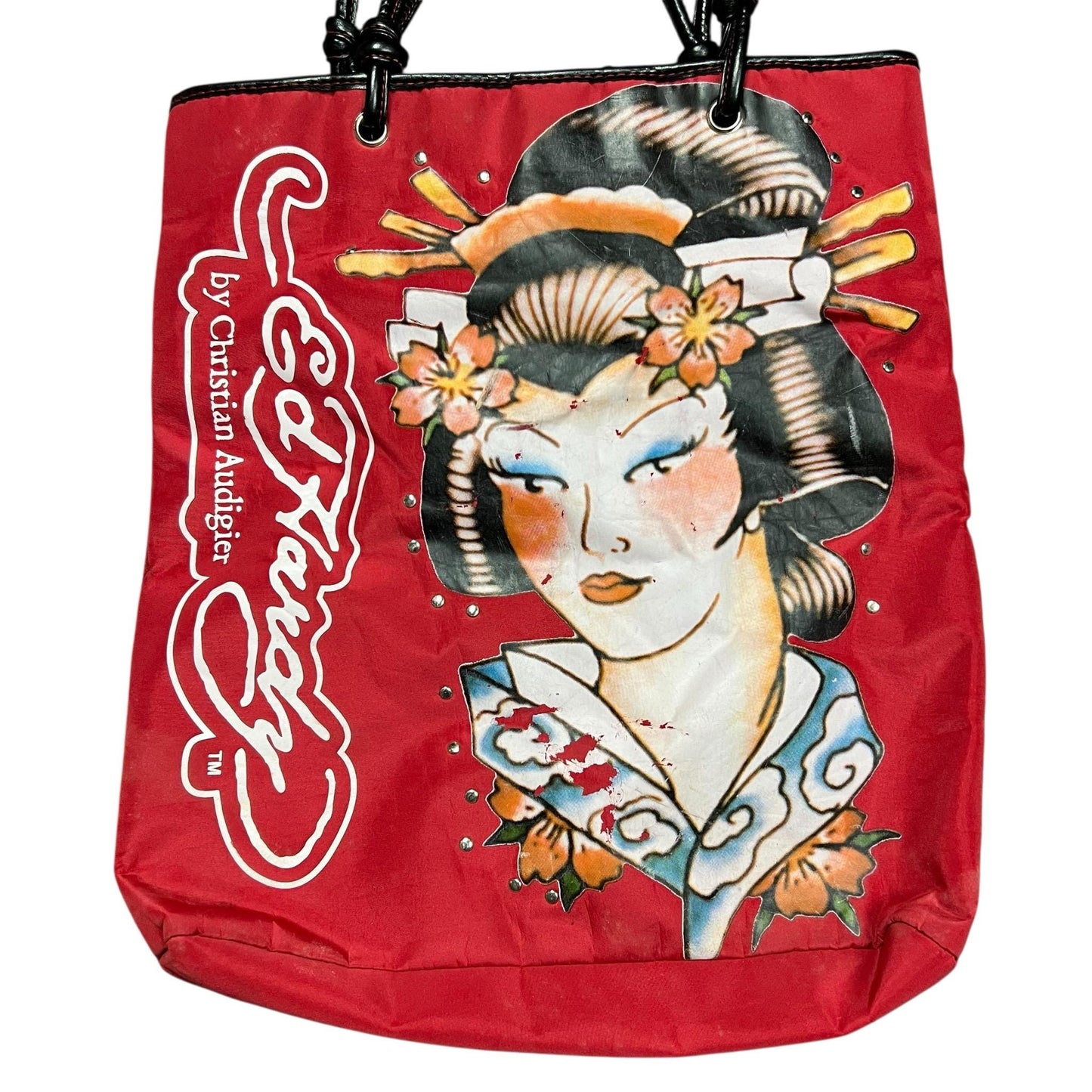 Ed Hardy by Christian Audigier Geisha Tote Bag